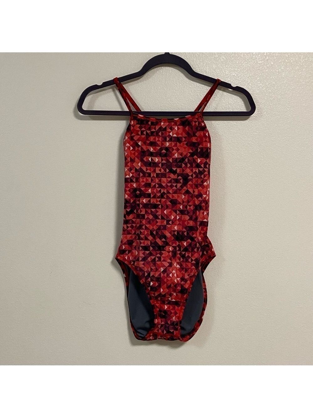 Speedo Swimsuit Women’s Size 30 Small Nano Fracture Flyback Swimsuit one piece
